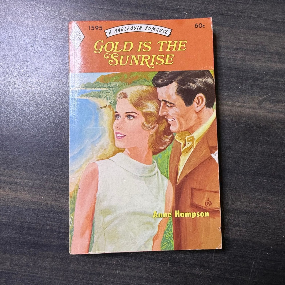 Gold is the Sunrise Harlequin Romance Novel Anne‎ Hampson Vintage Paperback Book